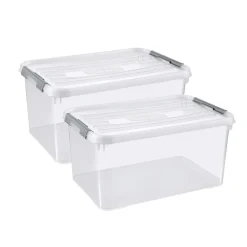 Curver Opbergmanden En- Kratten>Handy+ Opbergbox - 50L - 2 stuks