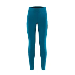 Löffler Lange Broeken|Leggings<Hardloopbroek dames W Long Tights DD Blauw