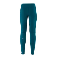 Löffler Lange Broeken|Leggings<Hardloopbroek dames W Long Tights DD Blauw