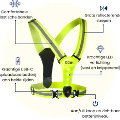 R2B Led-Vesten|Reflectie><noscript><img width=