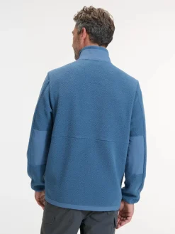 Human Nature Vesten|Fleeces<Harte - Fleecevest heren Petrol