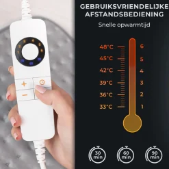 STAUS&BACH Warmtekussens<Heatmat Warmtekussen Grijs