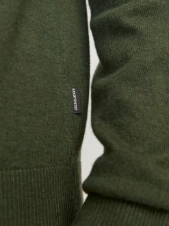 Heren Jack & Jones Truien>Heren Emil Knit Half Zip