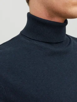 Heren Jack & Jones Truien>Heren Emil Knit Roll Neck