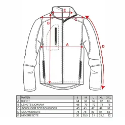 Heren Cappuccino Italia Softshell Jassen>Heren Softshell Zip Jacket