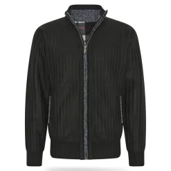 Cappuccino Italia Vesten<Heren Bounded Cardigan Zwart