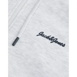 Jack & Jones Vesten<Heren Jor Tango Zip Sweat Hood Grijs