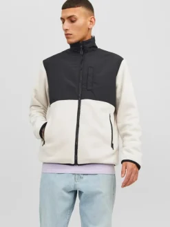 Jack & Jones Vesten<Heren Marvin Fleece Jacket Beige
