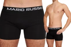 Mario Russo Ondergoed<Heren 10-Pack Basic Boxers Zwart