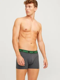 Jack & Jones Ondergoed<Heren 3-Pack Jacethan Boxers Meerkleurig