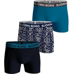 Björn Borg Ondergoed<Heren 3-Pack Kerst Giftbox Meerkleurig