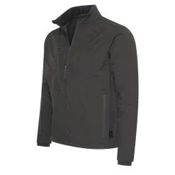 Cappuccino Italia Softshell Jassen<Heren Softshell Zip Jacket Zwart