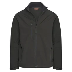 Cappuccino Italia Softshell Jassen<Heren Softshell Zip Jacket Zwart