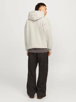 Jack & Jones Truien<Heren Victo Sweat Hood Beige
