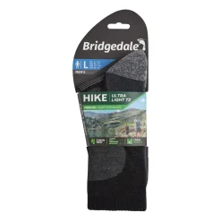Bridgedale Sokken|Wandelsokken<Hike Ultralight T2 Merino Crew Denim