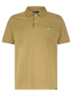 Human Nature Polo'S<Hille - Polo heren Licht Bruin