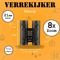Homey's Verrekijkers<Homey’s Compact Verrekijker – Dakkant – 08x21