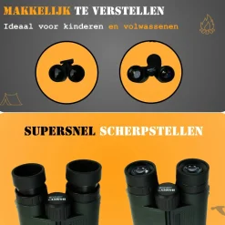 Homey's Verrekijkers<Homey’s Optics Verrekijker – Porro – 08x42