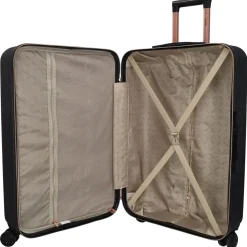 Charm London Koffers & Trolleys<Honey - Grote koffer - 76cm - 90L - TSA-slot Zwart