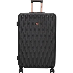 Charm London Koffers & Trolleys<Honey - Grote koffer - 76cm - 90L - TSA-slot Zwart