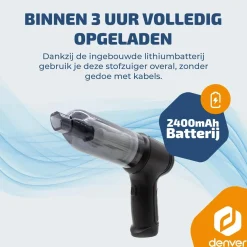 Denver Draagbare Stofzuigers>HVC45 - Kruimeldief - Air duster - 2-1 blower