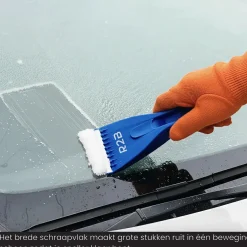 R2B Ijskrabbers<IJskrabber Auto met IJsbreker - Blauw