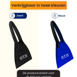 R2B Ijskrabbers<IJskrabber Auto met IJsbreker - Zwart