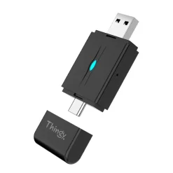 Thingy Draadloze Ontvangers<2-in-1 CarPlay Dongle USB-A & USB-C