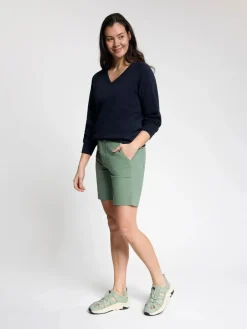 Human Nature Korte Broeken<Ivra - Short dames Groen