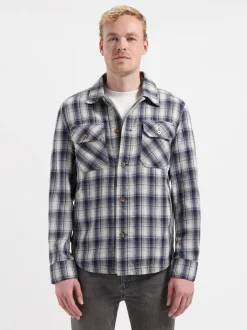 Mgo Truien<Jackson Heren - Overshirt Blauw