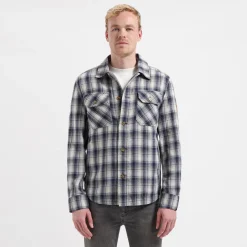 Mgo Truien<Jackson Heren - Overshirt Blauw