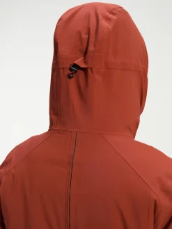 Human Nature Waterdichte Jassen|Softshell Jassen<Jaguas - Parka dames Rood - Bruin