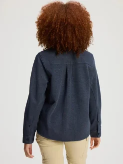 Human Nature Blouses<Jardim - Overhemd dames Navy
