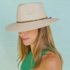 360five Everyday Hoeden|Hoeden<Jessie Fedora - Zonnehoed - 360FIVE Beige