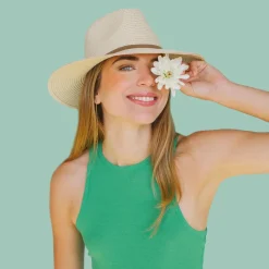 360five Everyday Hoeden|Hoeden<Jessie Fedora - Zonnehoed - 360FIVE Beige