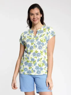 Human Nature T-Shirts<Jucas - T-shirt dames Gebroken wit