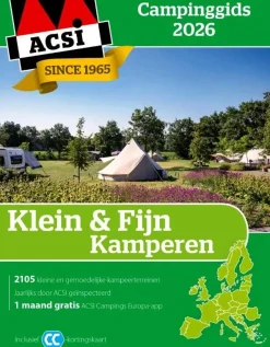 ACSI Kampeergidsen|Kampeergidsen>Klein & Fijn Kamperen gids 2026