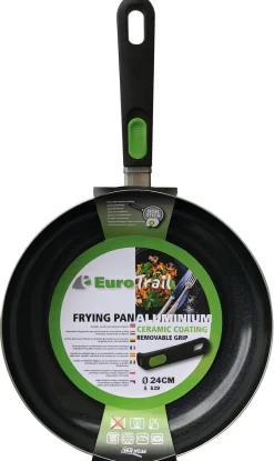 Eurotrail Pannen>Koekenpan Ø 24cm - Zwart