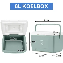 Brisby Koelboxen|Koelkasten>Koelbox - Lunchbox - 8L
