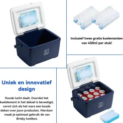 Brisby Koelboxen|Koelkasten<Koelbox - Lunchbox - 8L Blauw