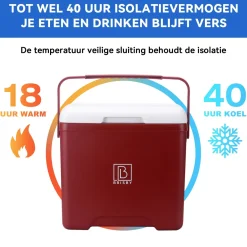 Brisby Koelboxen|Koelkasten<Koelbox - Lunchbox - 13L Rood