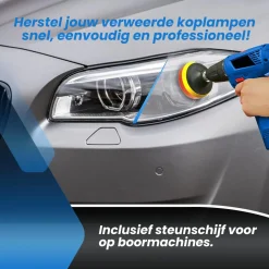 Auto Gepolijst Auto Polijsten>Koplamp Polijst Set - Restauratie Kit - 16 Delig