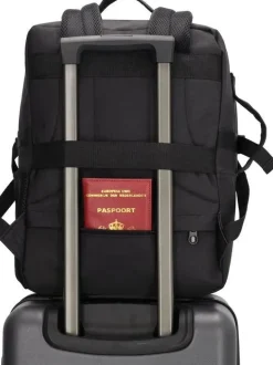 Beagles Wandelrugzakken|Rugzakken & Tassen<Kyoto - Underseater Rugzak 22L - Antidiefstalvak Zwart