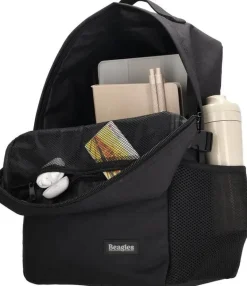 Beagles Wandelrugzakken|Rugzakken & Tassen<Kyoto - Underseater Rugzak 22L - Antidiefstalvak Zwart