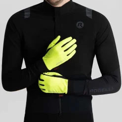Rogelli Fietshandschoenen<Laval - Fietshandschoenen Heren Fluor Geel