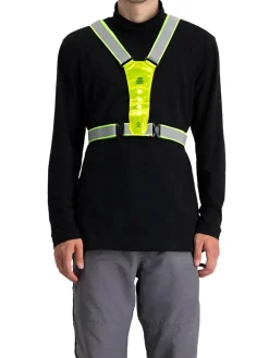 Human Nature Led-Vesten|Reflectie<Led USB-C vest Fluor Geel