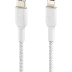 Belkin Stekkers & Kabels<Lightning naar USB-C kabel Gevlochten