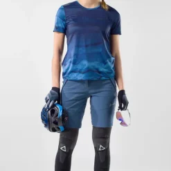 Löffler Fietsbroeken|Fietsbroeken<Loeffler shorts EVO-E CSL Vintigo - Blauw