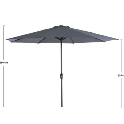 Garden Impressions Parasols & Windschermen|Parasols & Windschermen>Lotus Ø300 Stokparasol