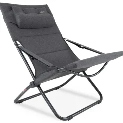 Crespo Campingstoelen<Loungestoel AP/263 Tex-Supreme Grijs